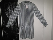 J. CREW BLUE GINGHAM COUNTRY STYLE DRESS -- STYLE 31932, SIZE 0 -- NWT!!!