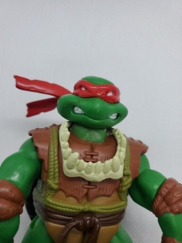 Figura 2005 de 5" Teenage Mutant Ninja Turtles TMNT Raphael Paleo Patrol - Imagen 4 de 7