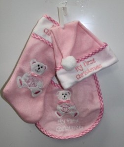 baby girl stocking for christmas