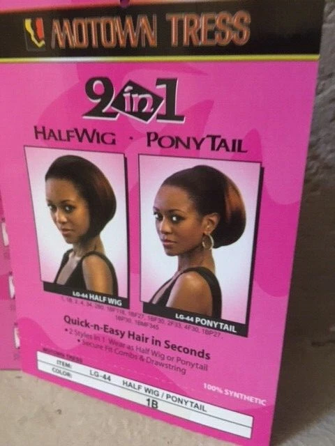 2 in 1 half cheap wigs