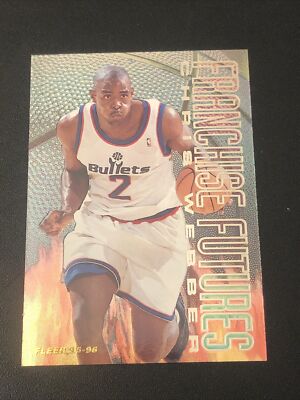 1995-96 Fleer Franchise Future Chris Webber #9