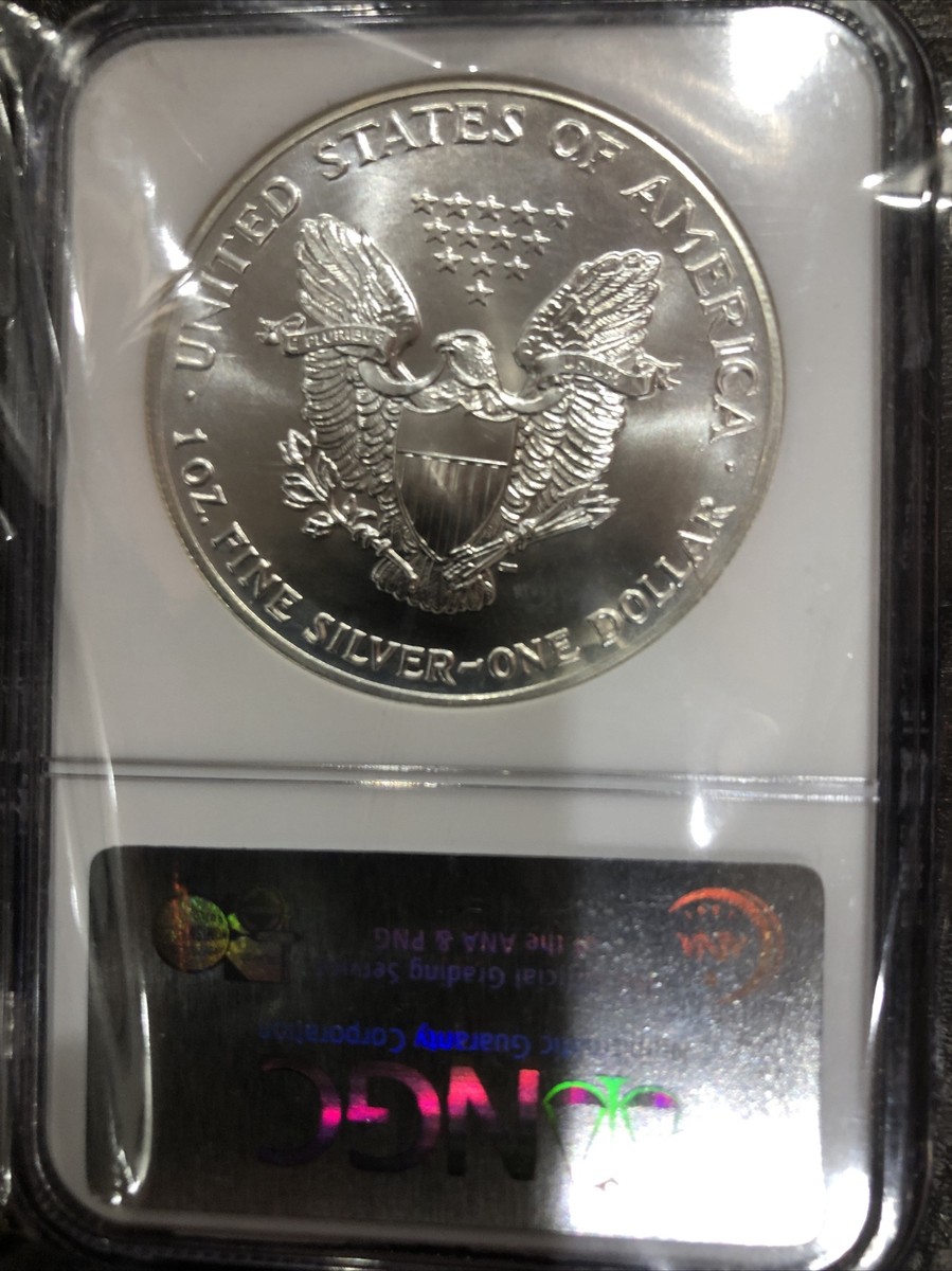 アクセサリー SILVER EAGLE
ASTATIC Tube of 20 - 1994 American Silver Eagle Coin - NGC Gem