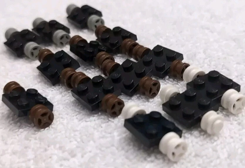 LEGO Pirate Ship Cannon Wheels Lot of 13 80s 90s 4624  Barracuda Clipper Mint - Image 3 of 4