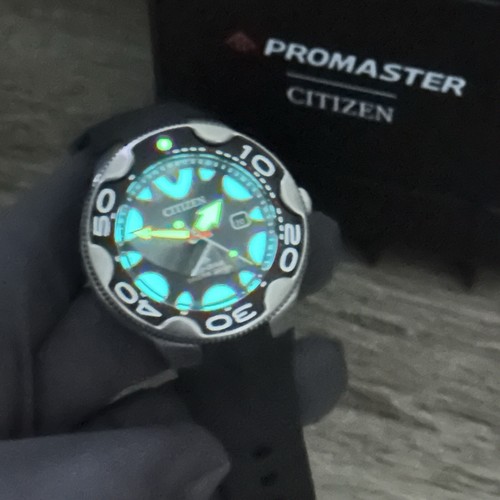 NEW✅DIVER✅ Citizen Eco-Drive Promaster ORCA Black Polyurethane Watch BN0230-04E - Picture 13 of 18