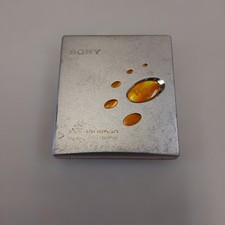 JUNK SONY MD Walkman Minidisc Player MZ-E520 MDLP Silver/Orange