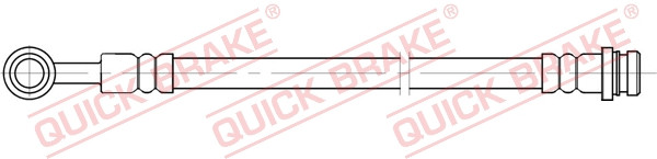 Quick Brake Bremsschlauch FüR Suzuki Swift IV 1.2 1.6 SX4 Fiat Sedici-image