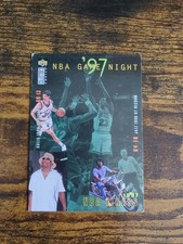 1997-98 Collector's Choice Game Night Michael Jordan, Malone, Stockton #185