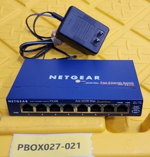 PBOX027-021 NETGEAR FS108 v2 ProSafe 8-Port 10/100 External Switch