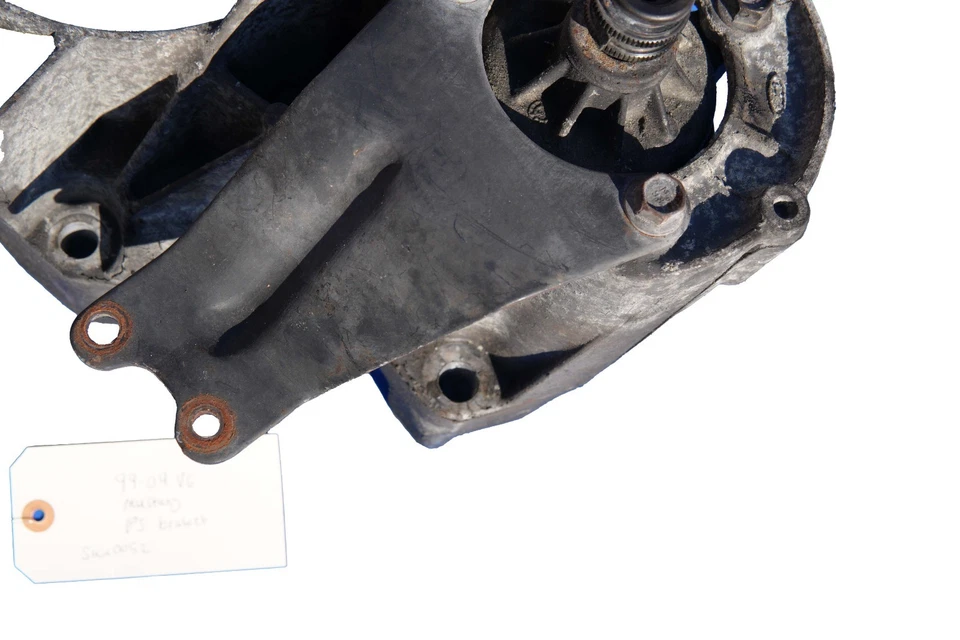 Power Steering Pump Bracket 1994-2004 Ford Mustang 3.8 V6 OEM w/bolts - Image 4 of 4