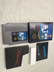 Gyromite (Nintendo NES, 1985) CIB Black Box 5-Screw Hangtab