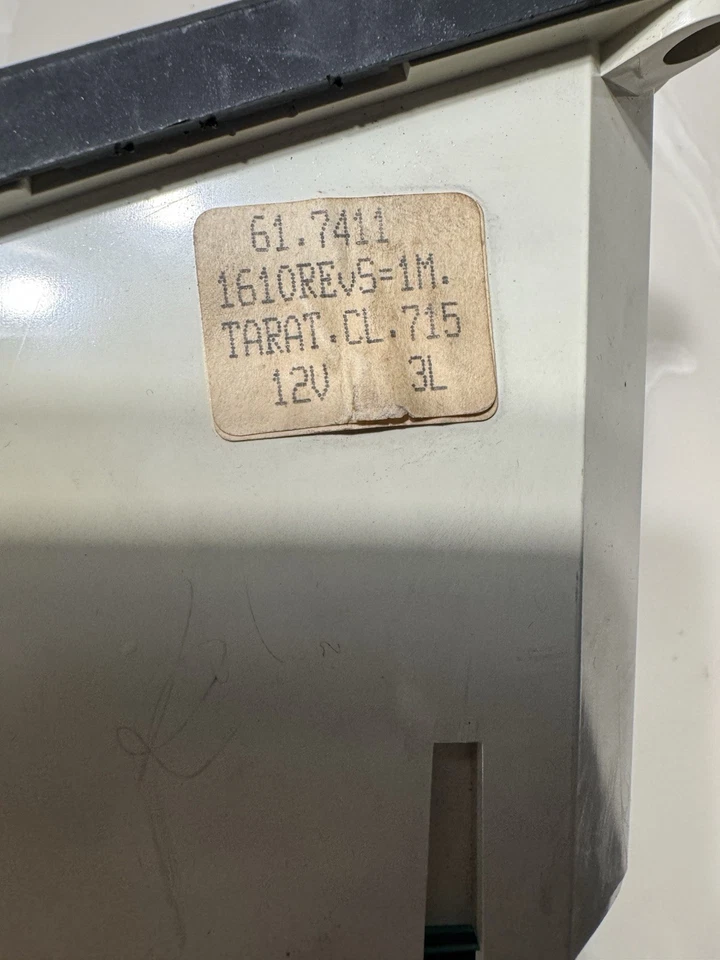 🔥RARO Alfa Romeo GTV6 Alfetta GTV Velocímetro Odómetro Medidor Instrumento 1980-86 Foto 4 de 4