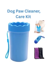 Dog Paw Cleaner Washer Pet Foot Wash Cup for Small Dogs Portable Paw Cup GREEN