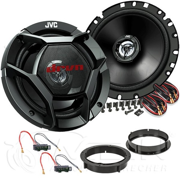 Jvc Dr Lautsprecher FüR Vw T5 Bus 2003-2009 Heck Hinten 2-Wege Koax 300W #A8D5-image