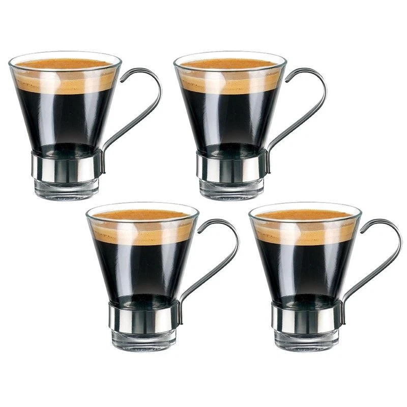 Bormioli Rocco - Roma Espresso Glass 110ml Set of 4 (Made in Spain)