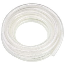 1-1/2" ID x 10ft Clear Braided Tubing Hose