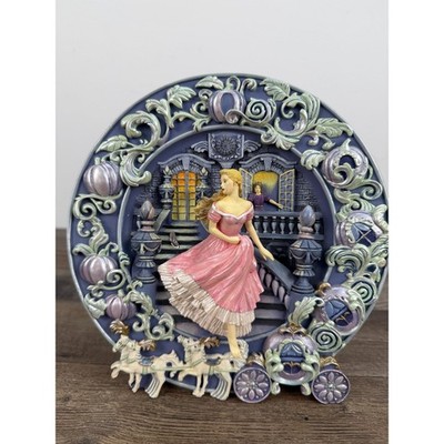 Franklin Mint Cinderella The Magical Hour 3D Decorative Plate
