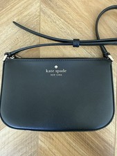 Kate Spade Black Leather Crossbody Bag Small Excellent