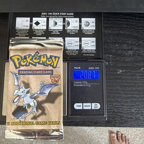Pokémon TCG Fossil Booster Pack  20.87g