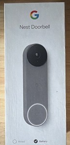 Google Nest Doorbell Battery Wi-Fi Video Doorbell Ash HDR Night Vision 145°