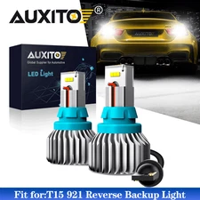 AUXITO 912 921 T15 LED Bulbs  Backup Reverse Lights, 6500K White Plug and Play