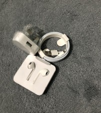 For Apple iPhone 7,7+,8,8+,X,X Max, Xs, Xs Max, Xr Plug, Usb Cable & Earphone 