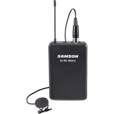 Samson Go Mic Mobile PXD2 Wireless Beltpack Transmitter with Lavalier Microphone