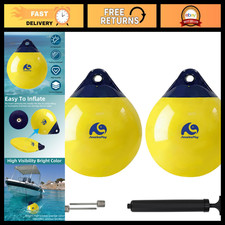 Round Boat Buoy Float Anchor - 9/12/15/18/25 Inch Fender Ball for Marine Use