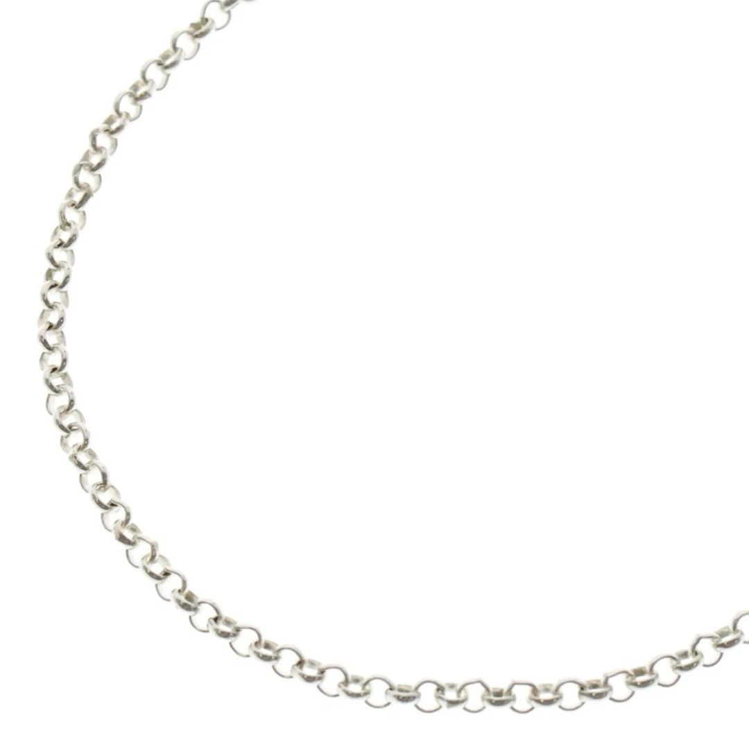 CHROME HEARTS COLLANA CUORI CROMATI R20 catena rotolo 2h collana argento usata a6805c50fbbb3ff48