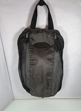 Great Divider Black Slotted Mesh Golf Shoes Cleats Carry Luggage Bag, Dual Sided