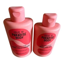 Isle of Paradise Pink Body Moisturizer & Polish Set