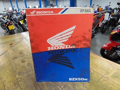 HONDA SZX50W X8R-S X8R GENUINE SERVICE SHOP MANUAL