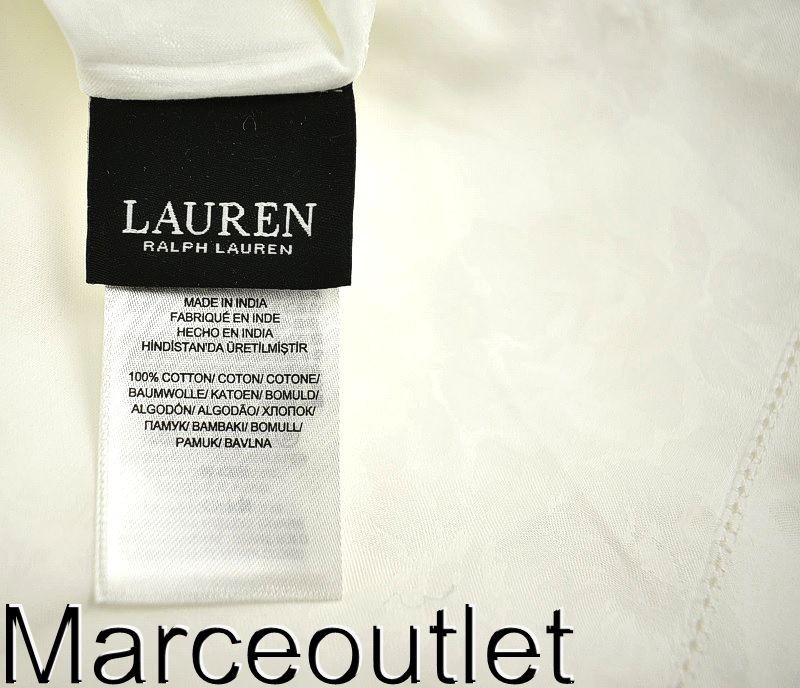 Helper Facts Ralph Lauren Mya FULL / QUEEN Duvet Cover White | eBay