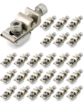 Grounding Tabs 6.7 Aluminum Ground Lugs for Solar Panel Rail Bracket Clip