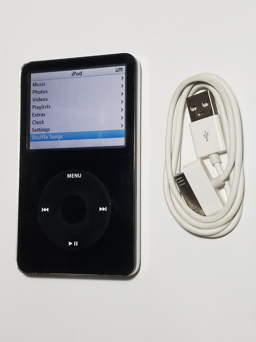 iPod Classic A1136 30GB 美品 動作確認済み ケーブル付 Rare 30GB Music Player Vintage Classic A1136 Apple iPod 5th