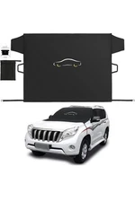 Cosyzone Windshield Cover for Ice and Snow, XL Size (Black)-600D 70.86”x51.2”