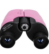 BARSKA 10x25 Colorado Pink Binoculars w/ Carry Case  Neck Strap Model CO11370
