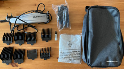 BABYLISS for Men T35a GPB015E Rasierer Haarschneidemaschine Zubehörpaket 15tlg