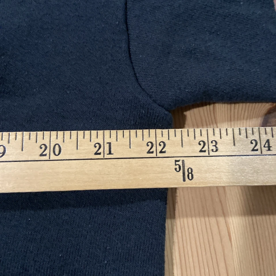 Suéter Vintage Blanco Hecho en EE. UU. Cuello Redondo Hombres Grande? Negro cómodo suave Foto 3 de 4