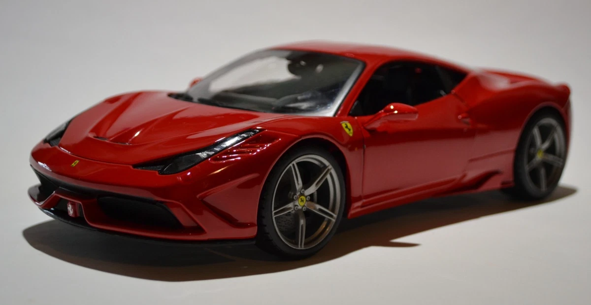 Ferrari 458 Speciale Red 1/18 Maisto Detailed No Box not BBR Kyosho