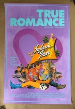 Paul Mann TRUE ROMANCE Movie Poster Screen Print Commission Tarantino BNG