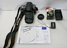 Sony DSLR-A330 10.2MP Sony 18-70 mm Macro VERY LOW Shutter counts 2572,
