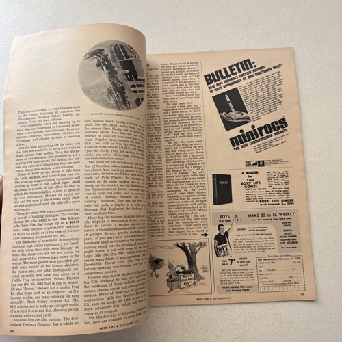 Boys’ Life Magazine September 1971 Vintage - Picture 9 of 17