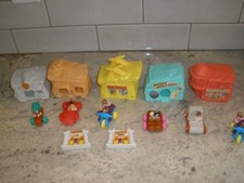 VINTAGE MCDONALDS HAPPY MEAL THE FLINTSTONES SET OF 5 N36 