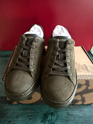 NWT Coach Women's High Line Sneaker Olive CCI49 US 8 | eBay