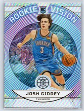 2021-22 Panini Illusions Josh Giddey #5 Rookie Vision Oklahoma City Thunder