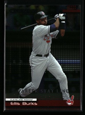 Ellis Burks 2004 Donruss #110 Stat Line Career Cleveland Indians