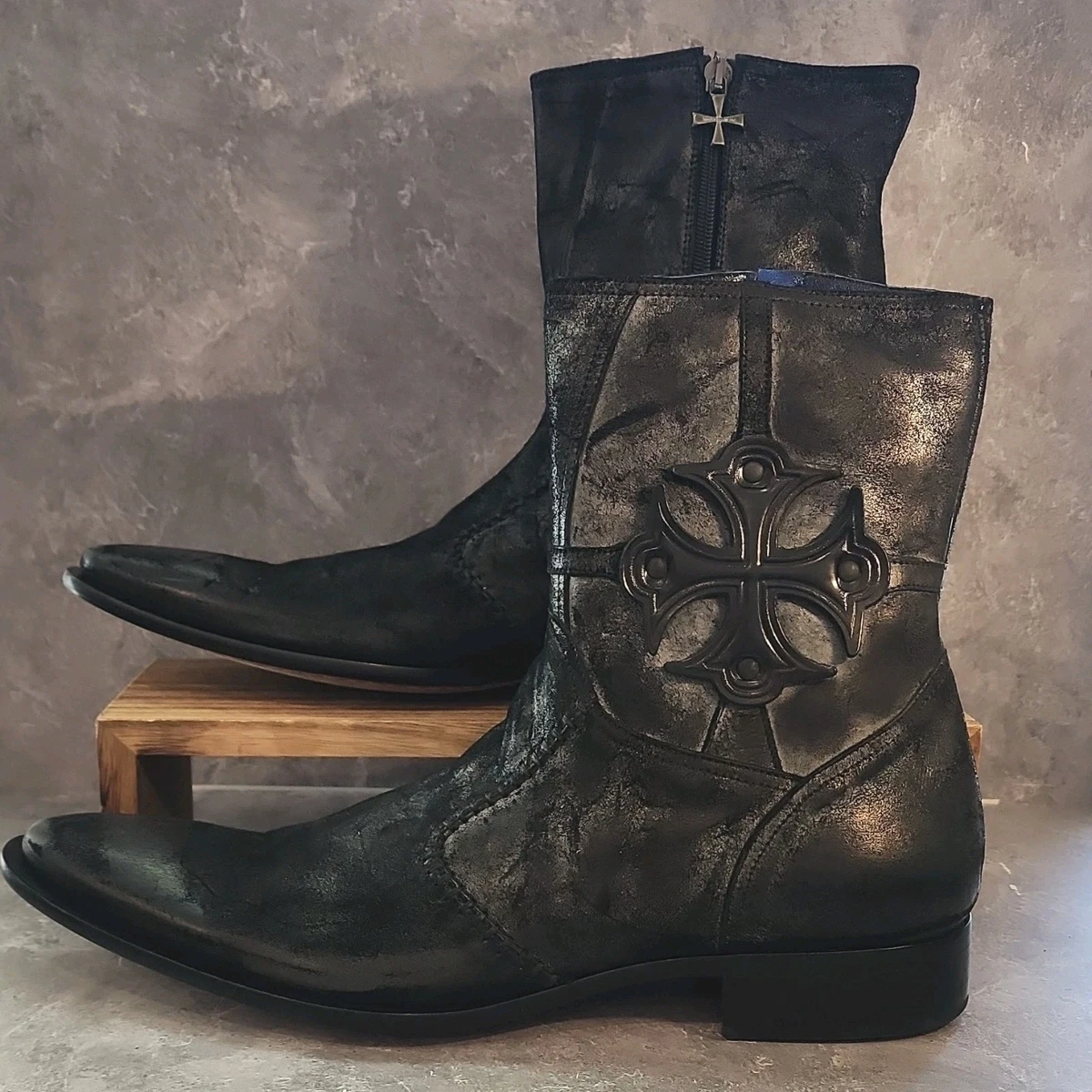 Mark Nason Black Western Boots for Men for Sale | Shop New 