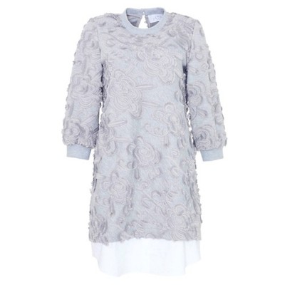 lela rose floral embroidered dress Floral Embroidered Lace Natasha Dress main image 0