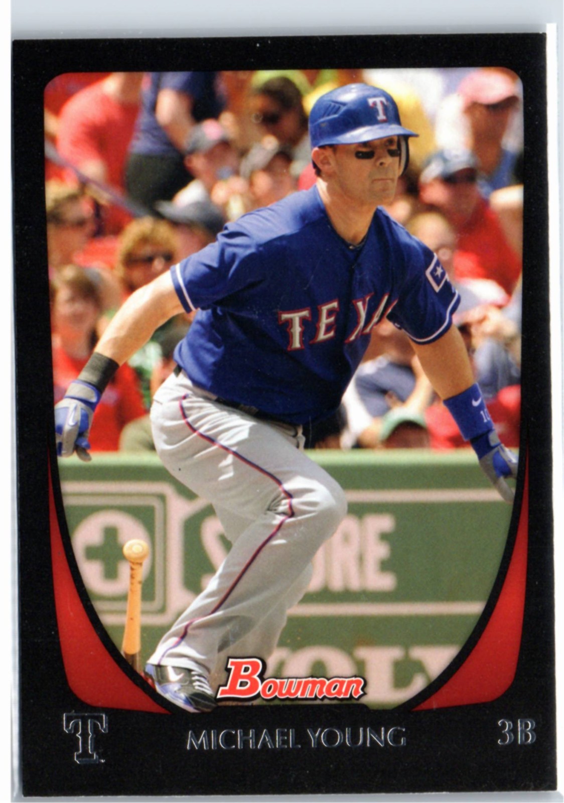 2011 Bowman #159 Michael Young