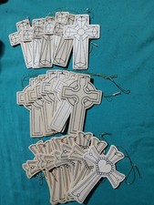 Wooden Cross Ornaments 23 